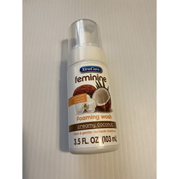 Feminine Foaming Wash with Coconut Essence for Gentle Care