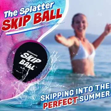 Easter Gifts for Kids (Water Skip Balls) Beach Games for Adults and Family Basket Stuffers Boys Girl...