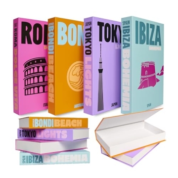 AISLE 3 ESSENTIALS A3E Preppy Room Decor Aesthetic, Decorative Books, Coffee Table Books, Dorm Decor...