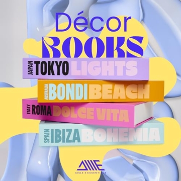 AISLE 3 Essential Preppy Faux Decorative Books