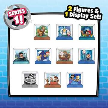 Disney Doorables Movie Moments Series 1, Collectible Mini Figures Styles May Vary, Officially Licensed Kids Toys for Ages 5 Up by Just Play