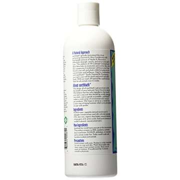 earthbath, Oatmeal & Aloe Dog Shampoo and Conditioner - Oatmeal Shampoo for Dogs, Itchy, Dry Skin Relief, Dog Wash, Made in USA, Dog Conditioner, Pet Shampoos - Vanilla & Almond, 16 Oz (1 Set)