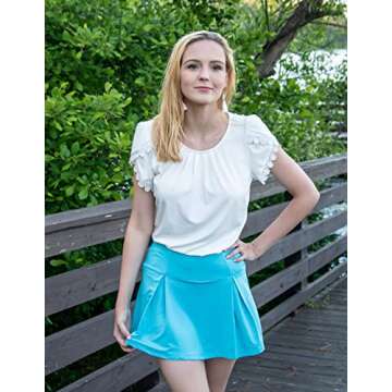 Chigant Guteer Women's Active Skirt: Versatile Athletic Tennis Skort