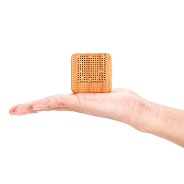 Weljoy Wood Grain Portable Diffuser for Essential Oils – Car or Travel, Mini Size, Quiet, Waterles...