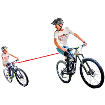 TowWhee Bike Bungee Tow Rope for Kids and Families