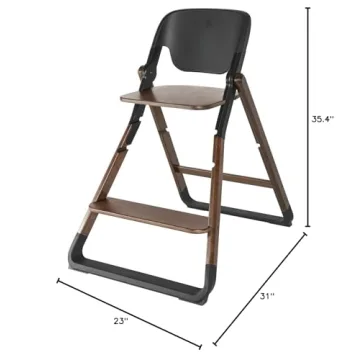 Ergobaby Evolve High Chair for Infants to Toddlers, Stylish Durability