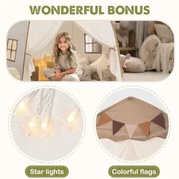 Extra Large Kids Play Tent - Fun & Versatile Dome Tent