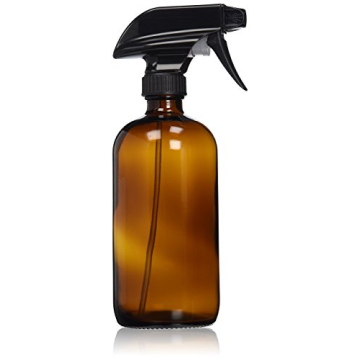 Sally's Durable Amber Glass Spray Bottle for Essential Oils