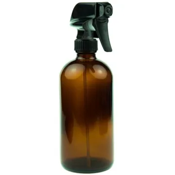 Sally's Durable Amber Glass Spray Bottle for Essential Oils