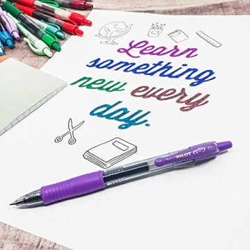 Pilot G2 Premium Gel Pens Assorted Colors 0.7 mm 36 Count