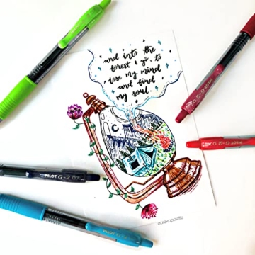 Pilot G2 Premium Gel Pens Assorted Colors 0.7 mm 36 Count