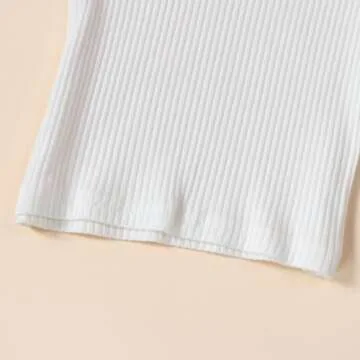 VSQWLZT Kids Toddler Baby Girl Valentine's Day Outfits Lace Long Sleeve Shirts Heart Sweatshirt with Red Skirt 2Pcs Set