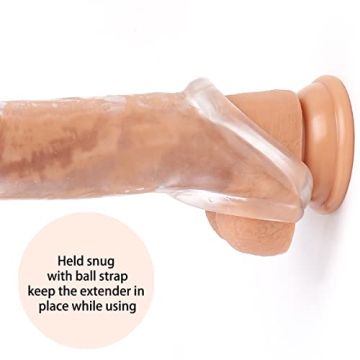 3 Sizes Penis Sleeves Extender for Enhanced Intimacy