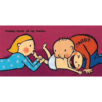 Huggy Kissy Engaging Board Book for Toddlers