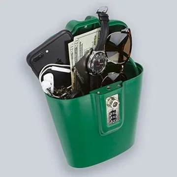 SAFEGO Portable Lock Box Safe for Valuables Security