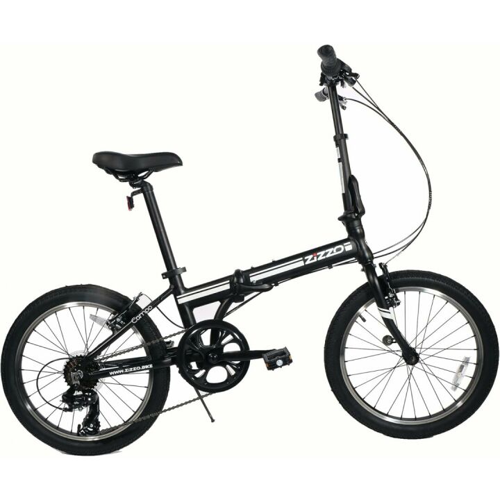 ZiZZO Campo 20" Folding Bike - Lightweight & 7-Speed