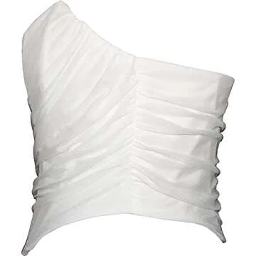 MOALLUOM Mesh Corset Crop Top - Elegant Bodyshaper for Women