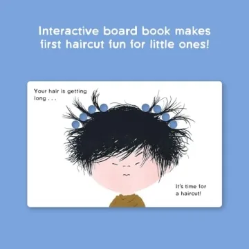 Interactive Toddler Book on Haircuts