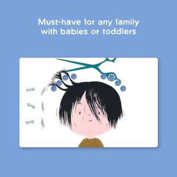 Interactive Toddler Book on Haircuts