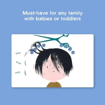 Interactive Toddler Book on Haircuts