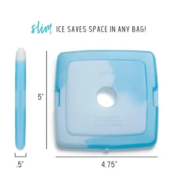 Cool Coolers Slim Ice Packs - Versatile and Reusable Ice Packs