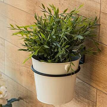 Stylish Wall Plant Holder Ring - Space Saving and Durable