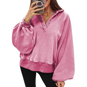 Stylish Oversized Dokotoo Women's Sweatshirt