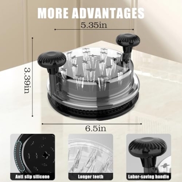 Easy Chicken Shredder Tool for Quick Meal Prep