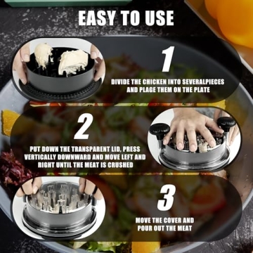 Easy Chicken Shredder Tool for Quick Meal Prep