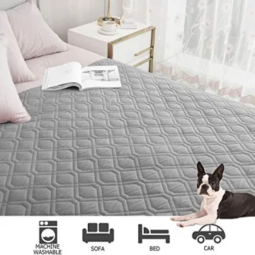 Ameritex Waterproof Dog Bed Cover Protects Furniture Stylishly