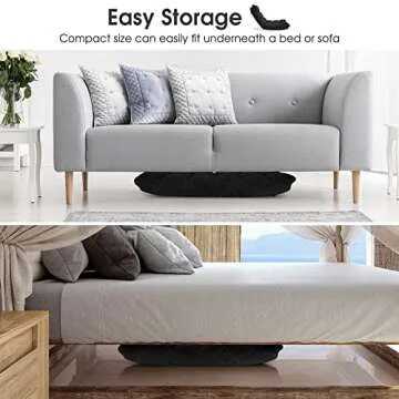 Giantex Folding Floor Chair with Back Support for Gaming