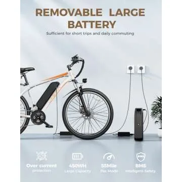 Jasion Electric Bike for Adults with 850W Motor