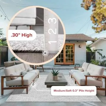 nuLOOM 2' x 6' Solid Hand Braided Indoor/Outdoor Area Rug, Pet-Friendly, High Traffic, Weather Resistant, for Patio, Balcony, Bedroom, Living, Dining Room, Wynn Salt and Pepper