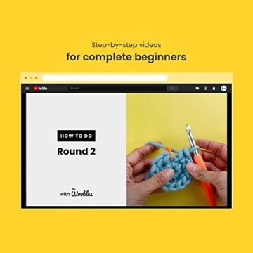 Learn Crochet with The Woobles Beginner Crochet Kit