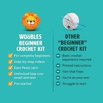 Learn Crochet with The Woobles Beginner Crochet Kit
