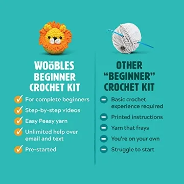 Learn Crochet with The Woobles Beginner Crochet Kit