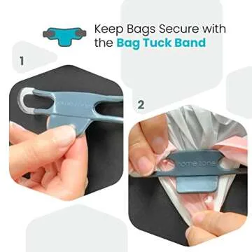 Home Zone Living 15 Gallon Pull Out Trash Can under Sink