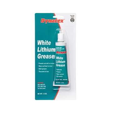 Dynatex 49594 Lithium Multi-Purpose Grease, 1.5 oz Tube, White