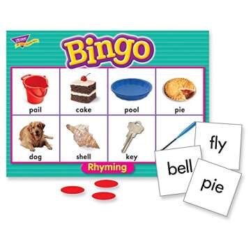 Trend Enterprises Rhyming Bingo Game: Engaging Learning for Ages 4+