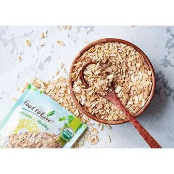 Organic KAMUT Wheat Flakes - Nutrient-Rich Breakfast Option