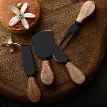 7 Piece Cheese Knife Set for Charcuterie Board and Gifts