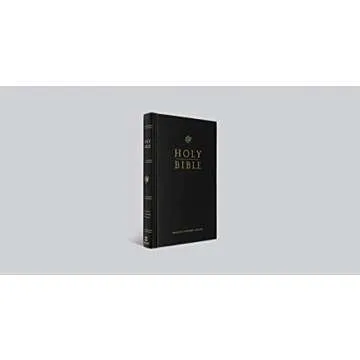 ESV Pew Bible (Black) - Perfect for Congregational Worship and Personal Study