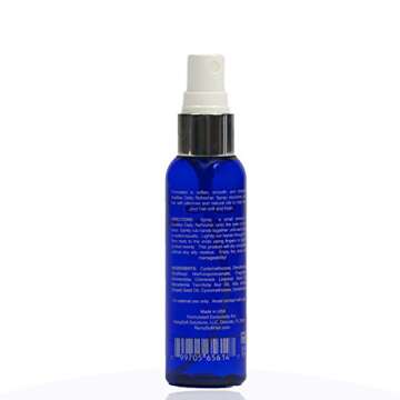 RemySoft blueMax Daily Refresher & Protective Silicone Serum Set - Safe for Hair Extensions, Weaves and Wigs - Salon Formula Leave-in Conditioner & Serum