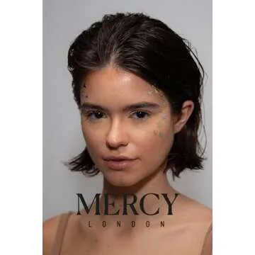 Stars Face Jewel by MERCY LONDON All In One Face Jewels Costume Accessories