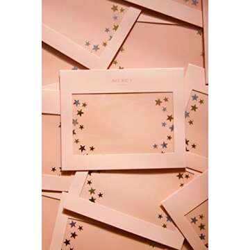 Stars Face Jewel by MERCY LONDON All In One Face Jewels Costume Accessories