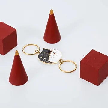 Cute Couples Keychain Gift for Her Him Valentines