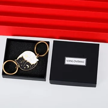 Cute Couples Keychain Gift for Her Him Valentines