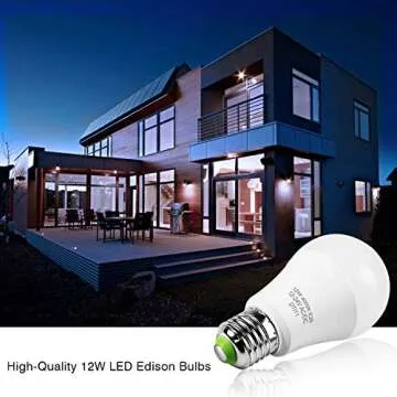 LEDMUNDO 1050LM 12V-24V LED Light Bulbs - 5PCS