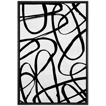SIGNWIN Abstract Canvas Print - Modern Minimalist Art for Any Room