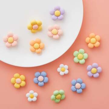 Cute Flower Shoe Charms for Women and Girls - Personalize Your Shoes